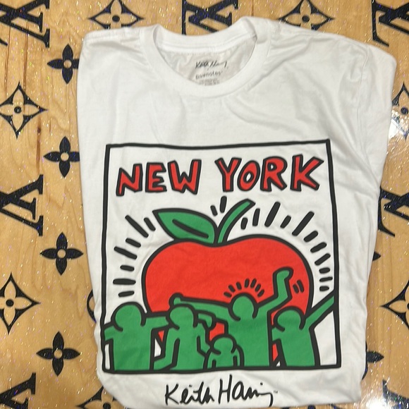 Keith Harin New York Big Apple Tee - Picture 1 of 1